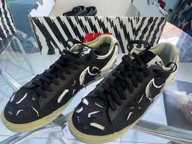 Acronym x Nike Blazer Low - Black Olive Aura