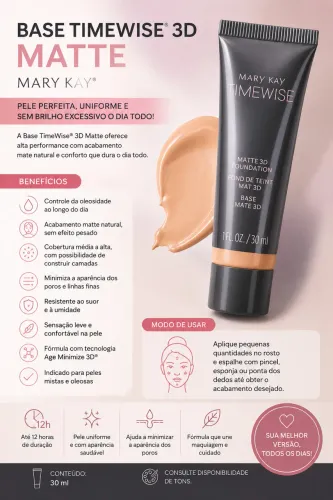 Base Líquida da Mary Kay