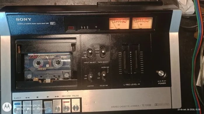 Tape Deack Sony tc135sd ( FERRITTE)