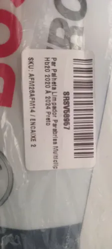 Par de palhetas limpador multiclip hb20 2020/2024
