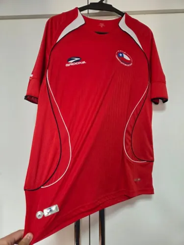 Camisa Chile 2007 home original