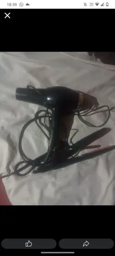 Vendo chapinha e secador de cabelo