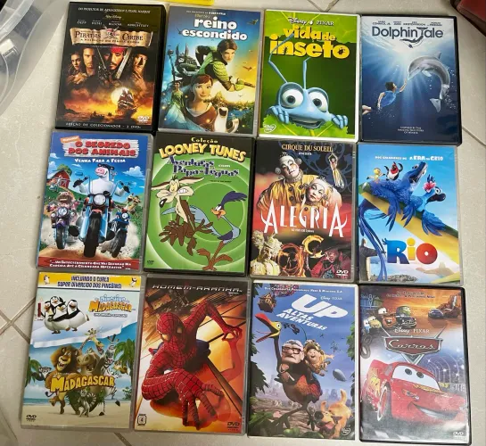 DVDS á partir de R$ 10,00