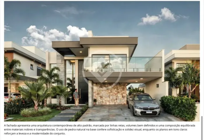 Casa à Venda no Condomínio Solar Primavera em Lagoa Santa  Alto Padrão, Projeto Atual e Va