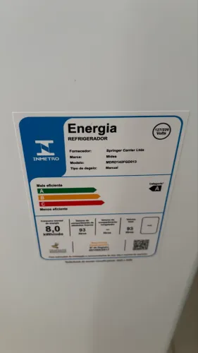 Frigobar Midea Inv 93Lt