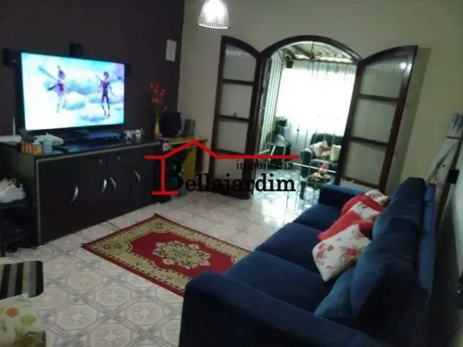 Sobrado126m² com 3 quartos no Bairro Sítio dos Vianas em Santo André/ SP