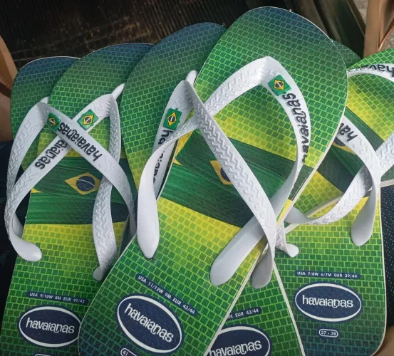 Chinelos Brasil Havaianas M/F