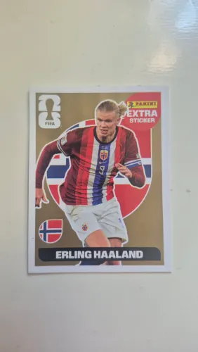 Figurinha Extra Legend Ouro Haaland