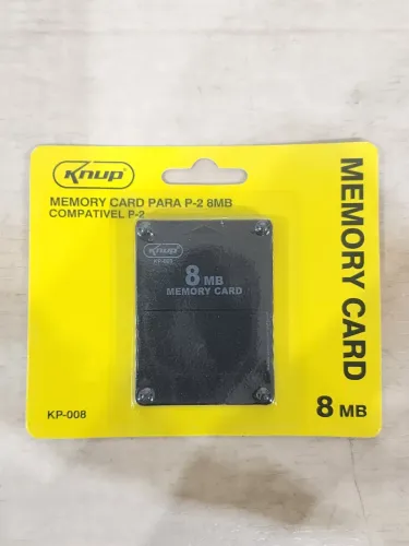 Memory Card de ps2 knup 8mb