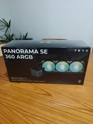 Water cooler 360mm tryx panorama AMOLED, AMD e Intel, Preto - L-P360L-AM3M-G0K