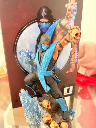 Estátua Sub-zero Mortal Kombat Art Scale 1/10 Iron Studios