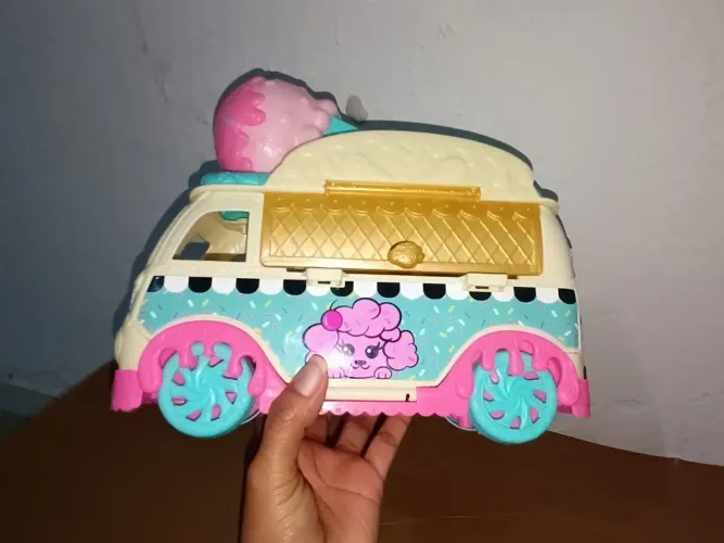 Carro de sorbete Polly pocket