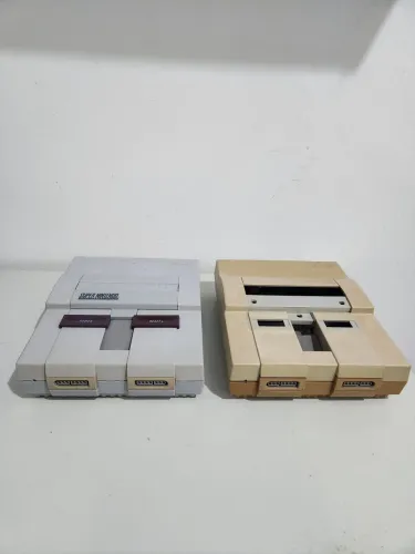 Lote de super nintendo com defeito.