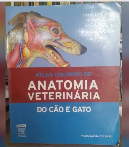 atlas colorido de anatomia veterinária do cão e do gato done e outros