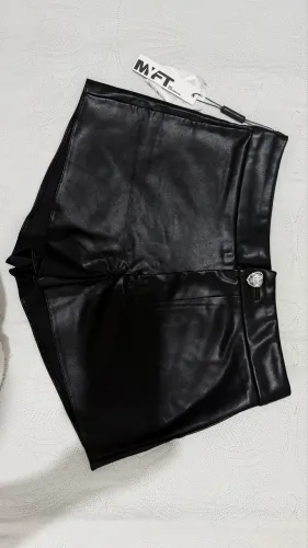 Short de couro My Favorite