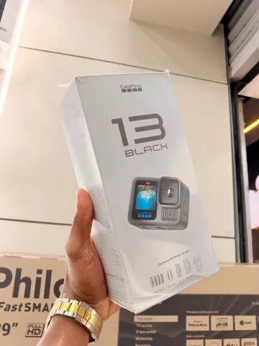 Câmera go pro 13 black nova sem uso