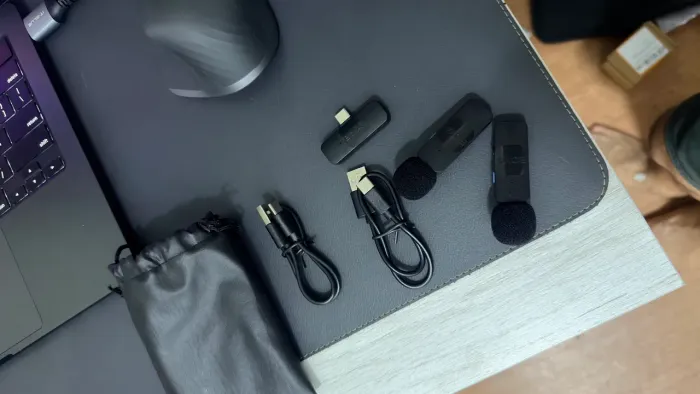 Microfone Lapela Boya novo