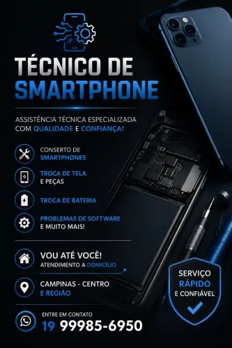 Técnico de Smartphone em Campinas - Conserto Rápido