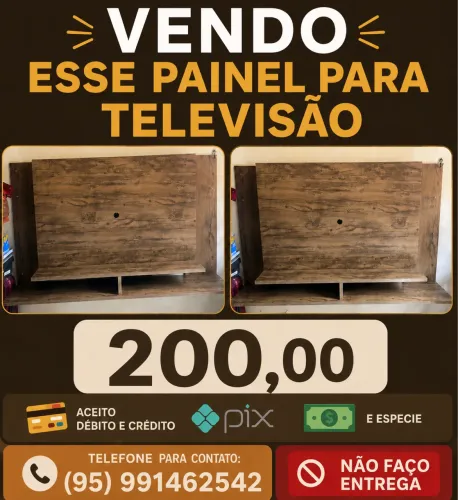 Painel para televisão