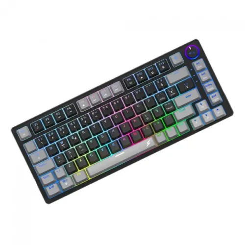 Teclado Mecânico Gamer SuperFrame Ribbon, RGB, Switch Red, 75% (semi-novo)