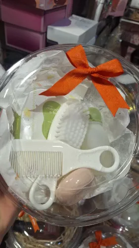Kit presente natura mamãe bebê recém nascido