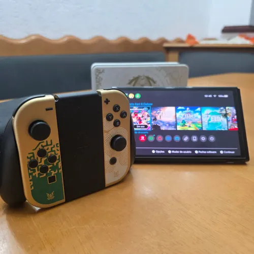 Nintendo Switch OLED Zelda Edition Seminovo