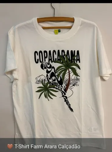 T shirts tucano lindíssima da Farm