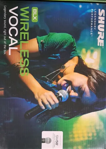 Microfone Shure sem Fio