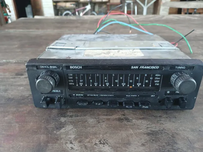 Rádio Bosch San Francisco Fusca opala 