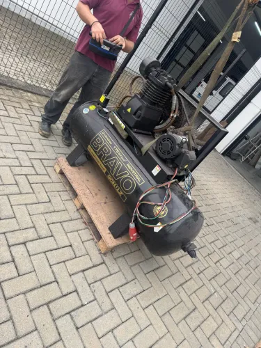 Compressor bravo 2 cilindros 10hp