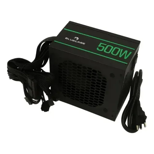 Fonte Alimentaçao Atx Para Pc 500w Reais Bivolt Automatíco Novo Loja Coimbra Computadores