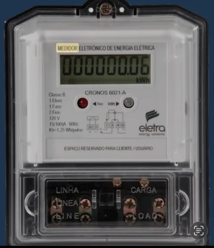 Medidor de Energia Elétrica Monofásico