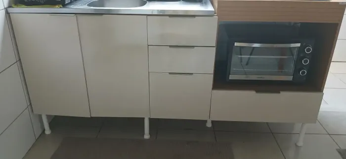 Balcão para pia e cooktop - 190cm