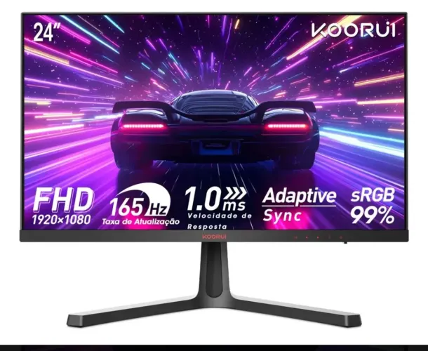 Monitor gamer full hd 165hz KOORUI