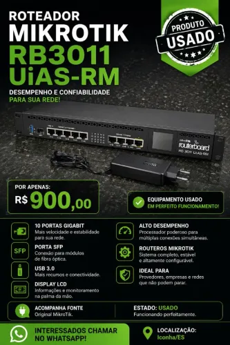 MIKROTIK ROUTERBOARD 3011 uias