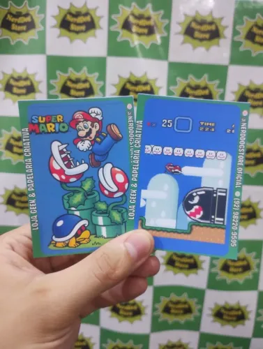 Adesivo Película para Cartão Super Mario World Powerup Level Snes- NerdDog Store - Parte 1