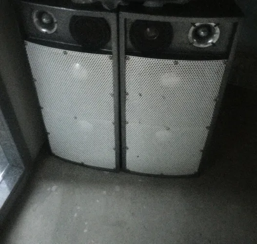 Cxs de som profissional, 2 falante 10" passado em cada cx