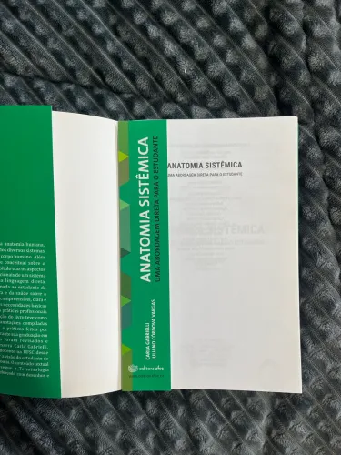 Livro Anatomia Sistêmica - Uma abordagem direta para o estudante 4a Edição NOVO