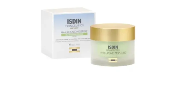 Creme Facial Anti-Idade Isdin Hyaluronic Moisture Pele Mista e Oleosa 50g