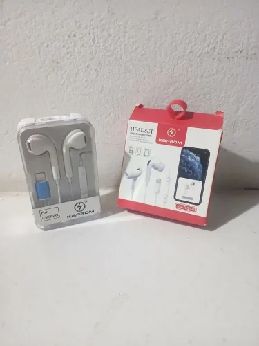 Kit 2 Fones de Ouvido Kapbom Lightning para IPhone