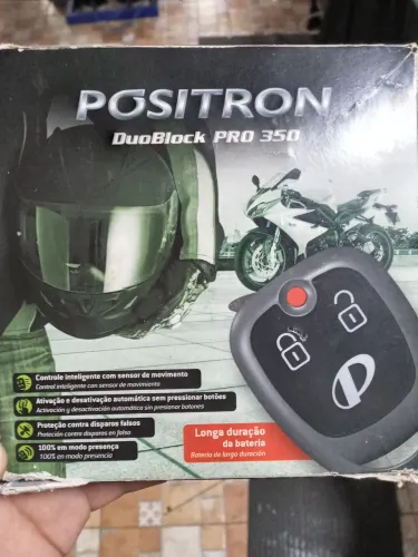 Alarme corta corrente Positron para moto eficiente