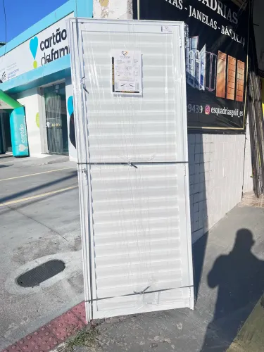 PORTA DE ALUMÍNIO BRANCO DIFERENCIADO OPS DIRETO DA FABRICA 60CM 70CM 80CM