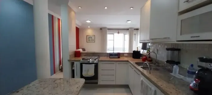 Apartamento para alugar 86m²/2 quartos/mobiliado/cozinha gourmet-Centro - São Bernardo do