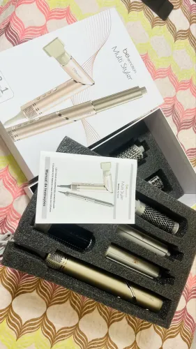 Modelador E Secador Multi Styler Be Emotion 8 Em 1 Cor Dourado