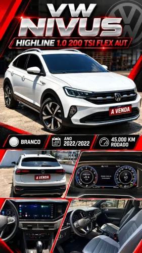 Volkswagen Nivus Highline 1.0 200 TSI Flex AUT 2022