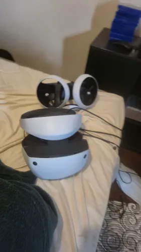 PsVR 2 com carregador sem fio e na garantia