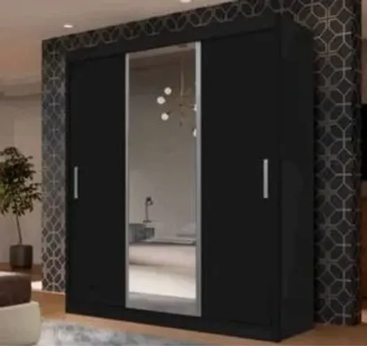 Guarda Roupa 4 Gavetas 3 Portas Com Espelho - (Oferta)!!