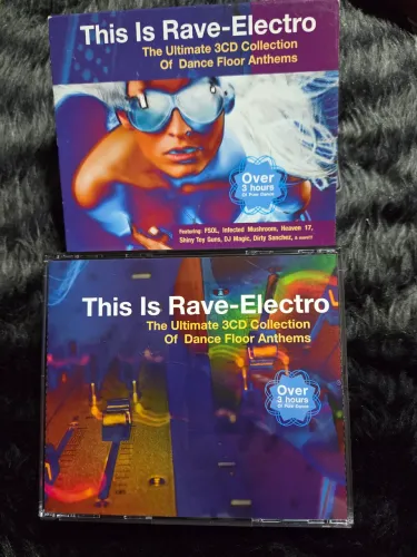 CD THIS IS RAVE - ELECTRO , 3 CDs , INGLÊS , NOVÍSSIMO !