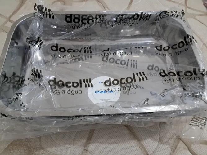 Cuba pra pia inox Docol.Tam. 56x34x14,5cm