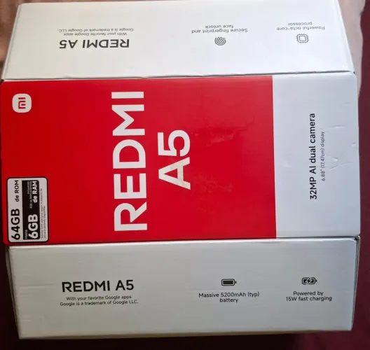  Xiaomi Redmi A5 - Novo, Usado por 2 Dias! Completo e Impecável!